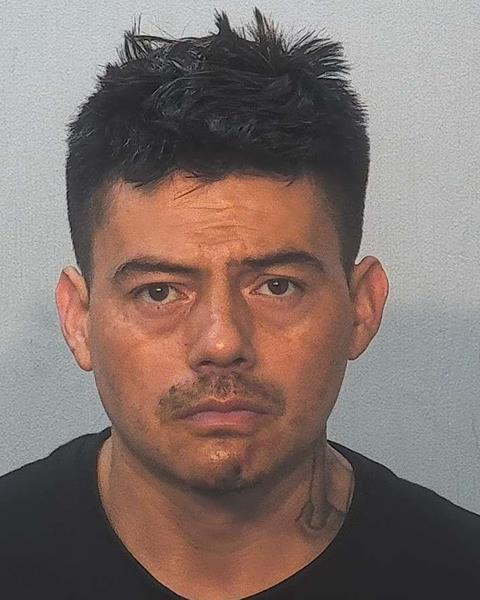 Booking photo of Jorge Mendozaharo