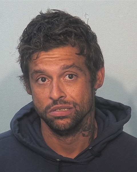 Booking photo of Cody Bauer