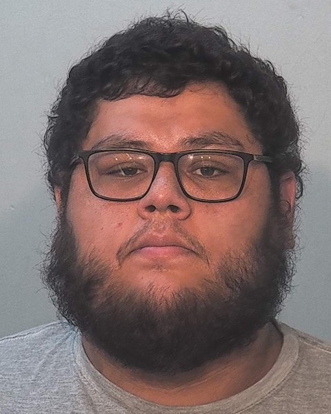 Booking photo of Christian Perez