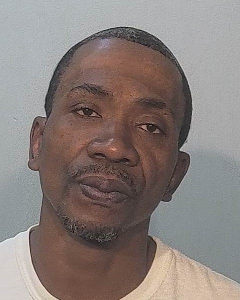 Booking photo of Justen Hunter