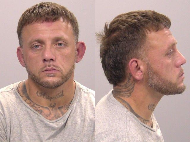 Booking photo of Travis Binkley