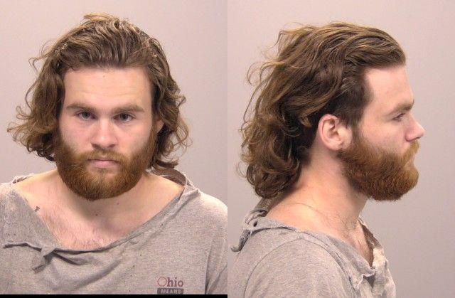 Booking photo of Jaden Augsburger
