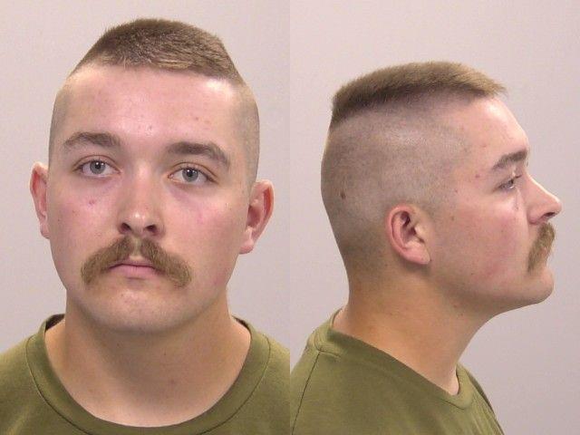 Booking photo of Mitchel Hawk