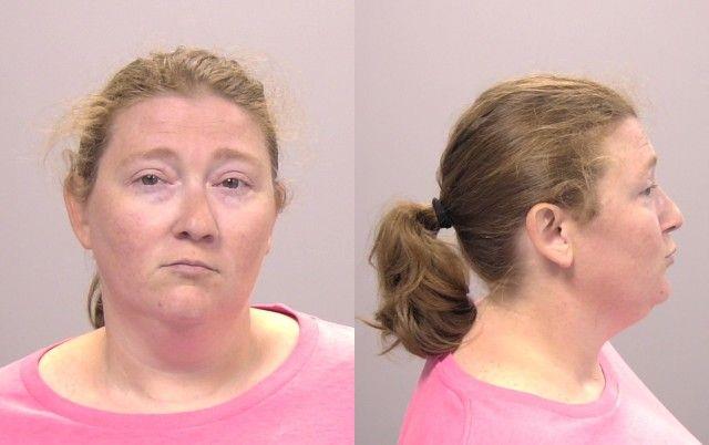 Booking photo of Courtney Mayer