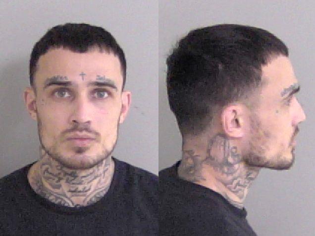 Booking photo of Aaron Church
