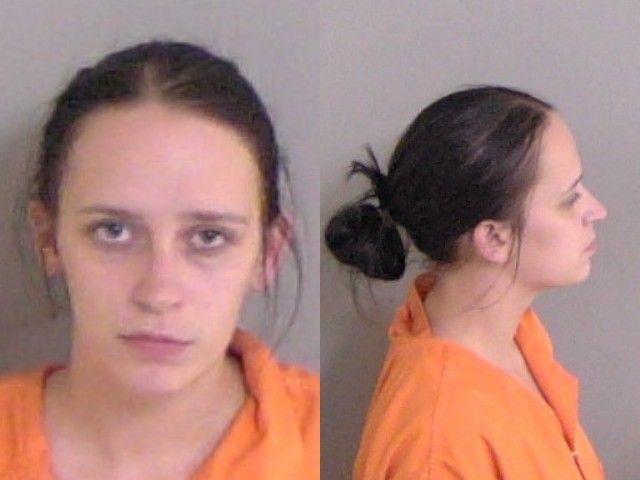 Booking photo of Hannah White