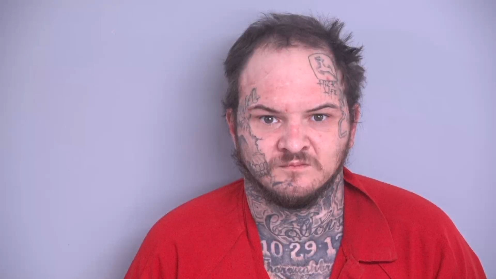 Booking photo of Matthew Gibson