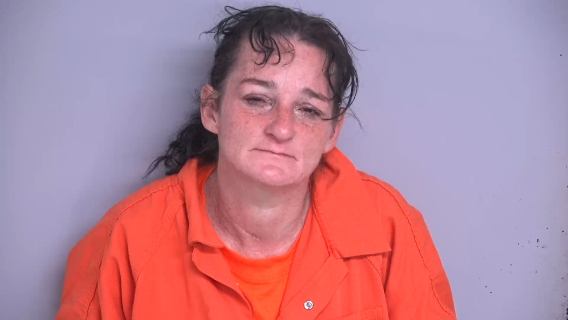 Booking photo of Mary Thornton