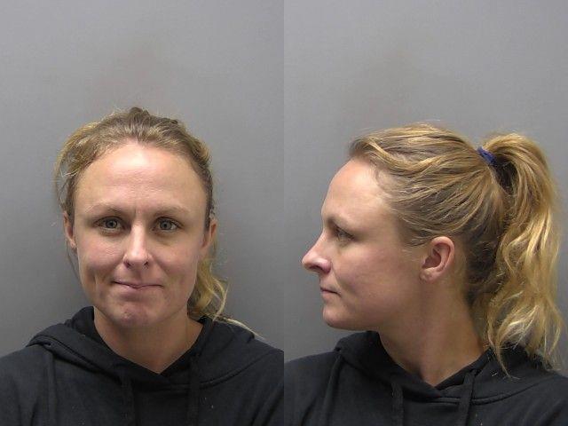 Booking photo of Phylicia Harner