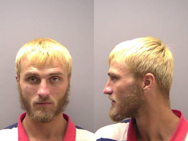 Booking photo of Christopher Tracy