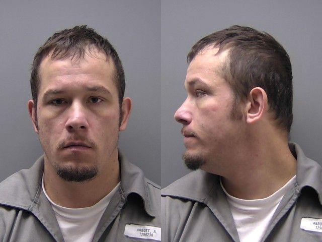 Aaron Abbott booking photo