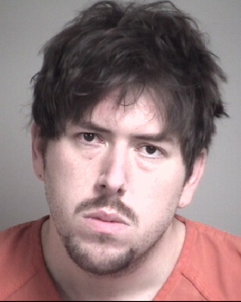 Booking photo of Joseph Merow