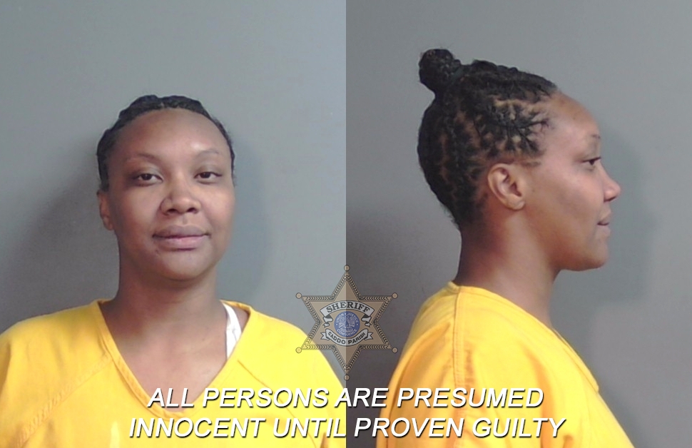 Booking photo of Caroline Marie Harrison