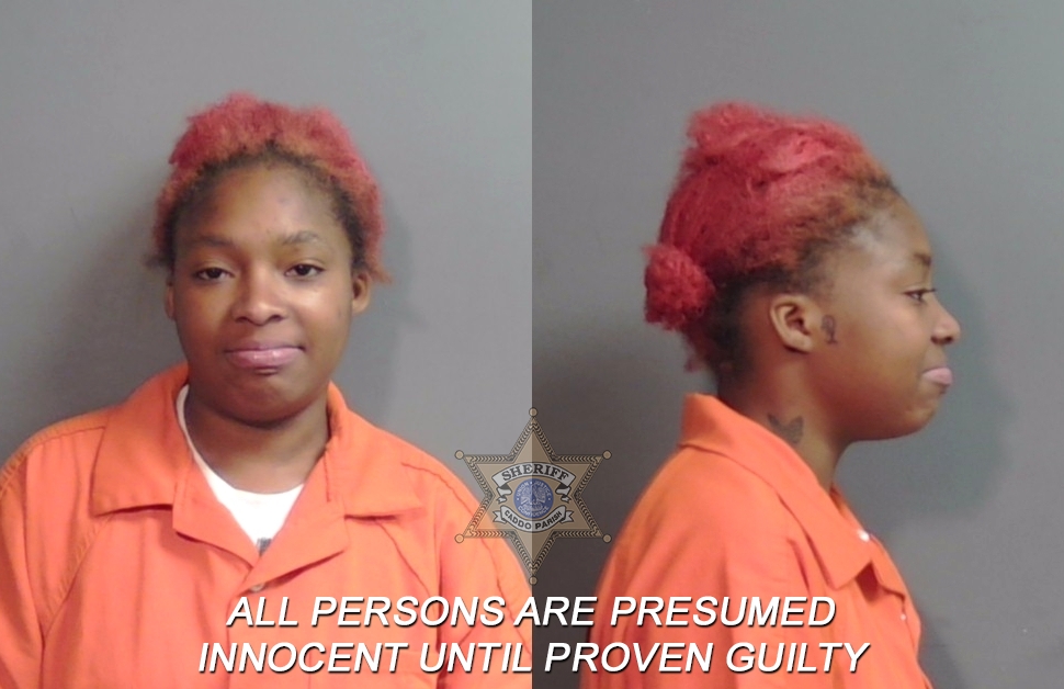Booking photo of Zariah La'shay Carter