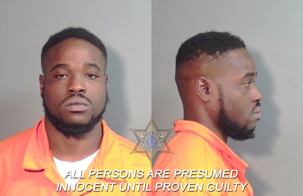 Booking photo of Tevin Ray Thompson