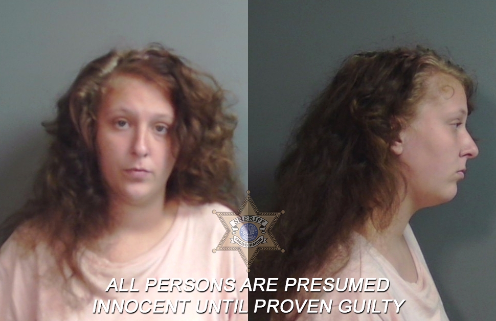 Booking photo of Olivia Ann Plunkett