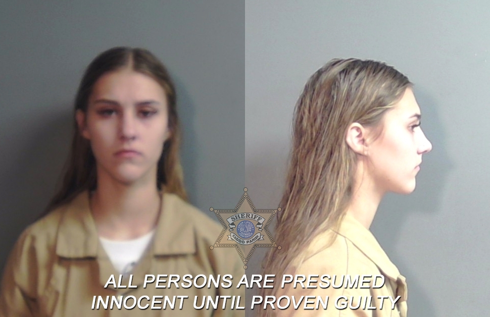 Booking photo of Savannah Deeann Teller