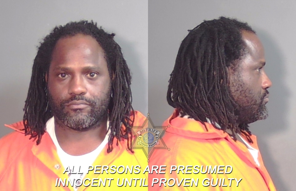 Booking photo of Derrick Wayne Perry