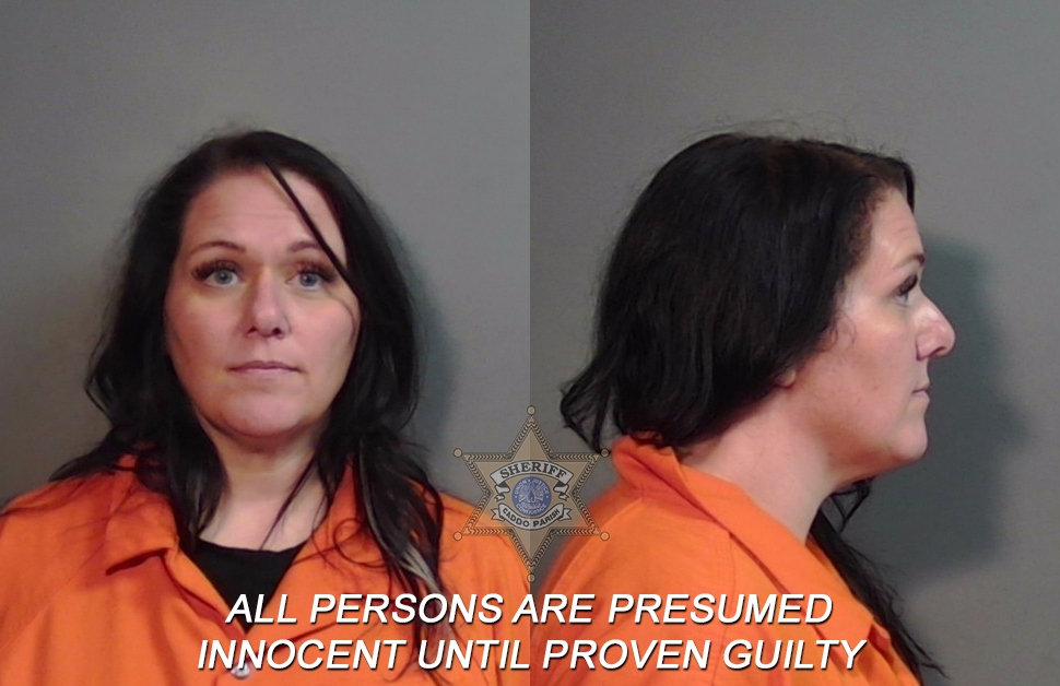 Booking photo of Jennifer Knighten Burk