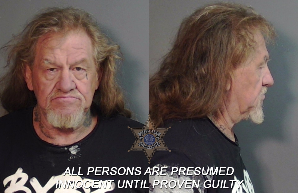 Booking photo of Teddy Eugene Garrett