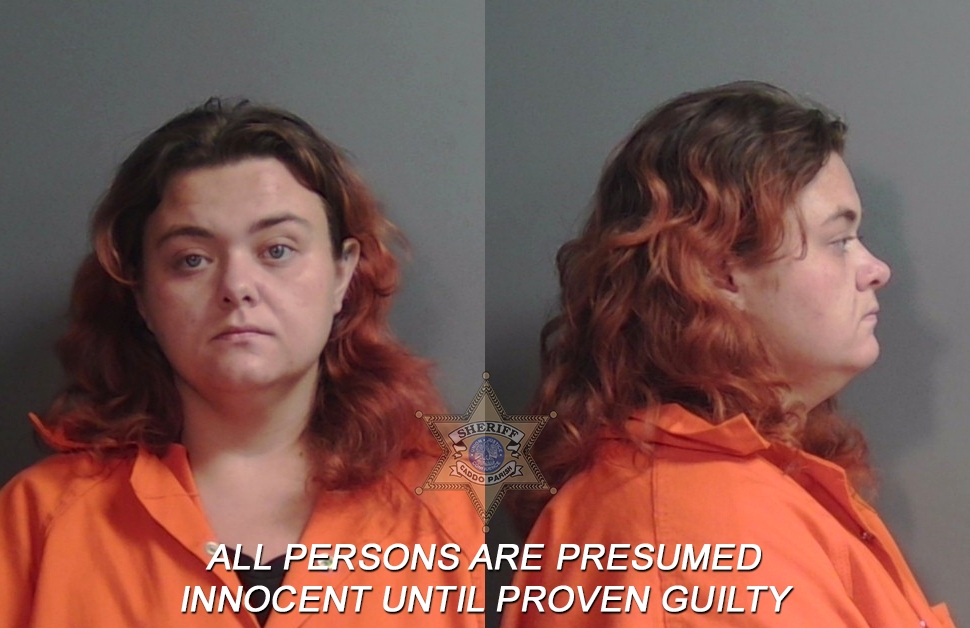Booking photo of Phoebe Rosemary Bentley