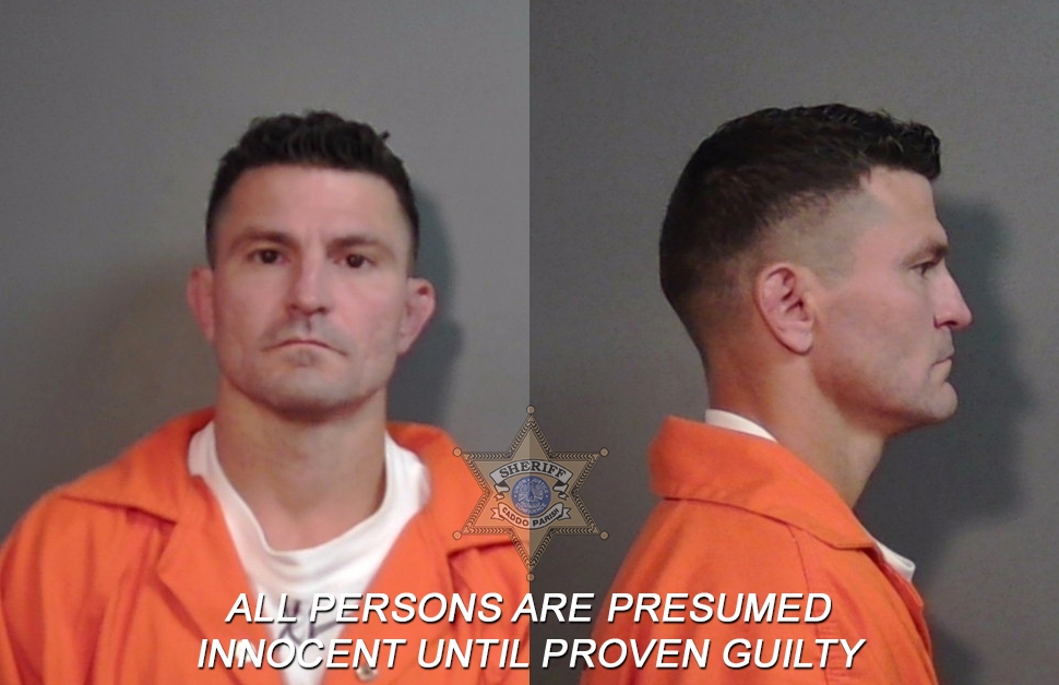 Booking photo of Aaron Duane Chrisman