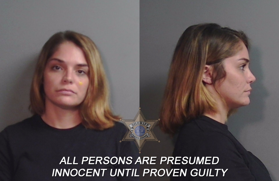 Booking photo of Hailey Rae Meshell