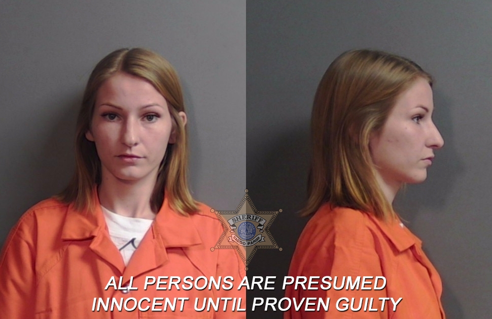 Booking photo of Kaylee Nicole Starret