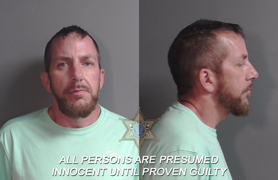 Booking photo of Christopher Trey Johnson