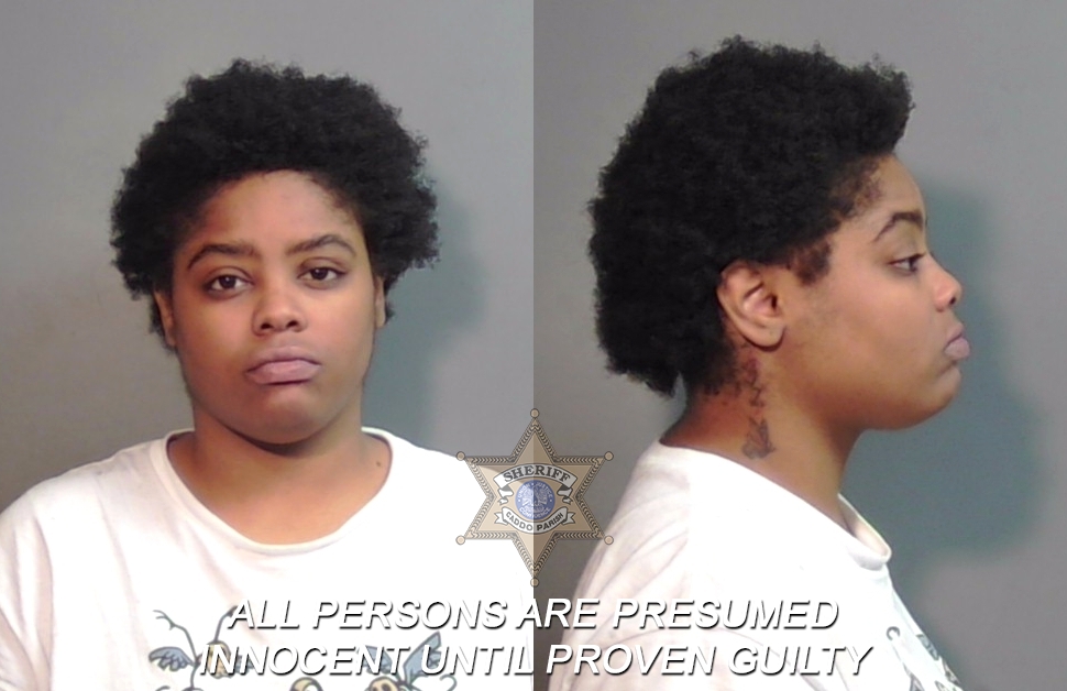Booking photo of Shatauria Mechell Dinkins