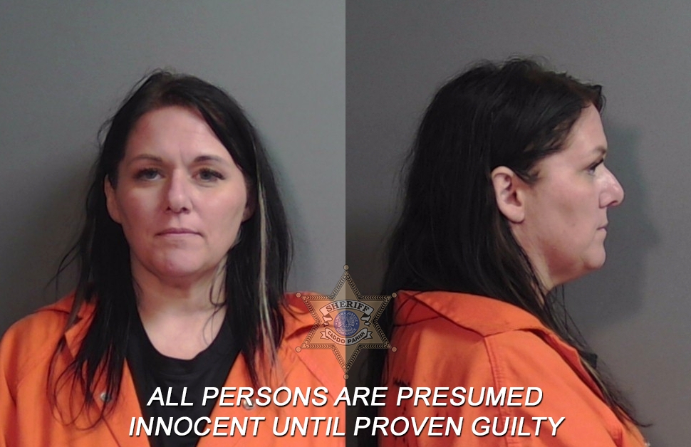 Booking photo of Jennifer Knight Burk
