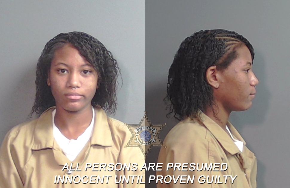 Booking photo of Za'miyah Shacole Griffin