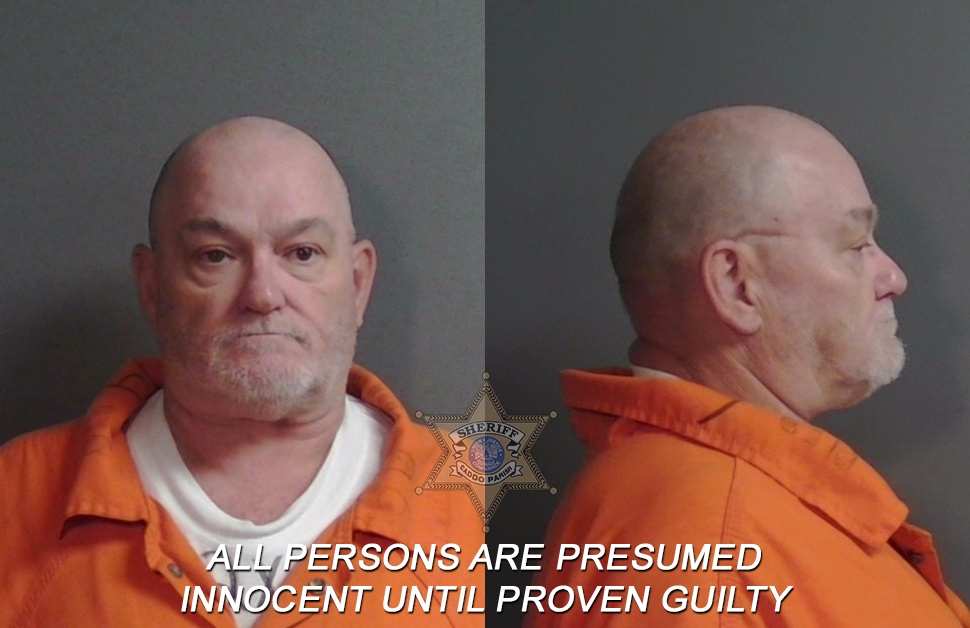 Booking photo of Steven Gregory Thompson