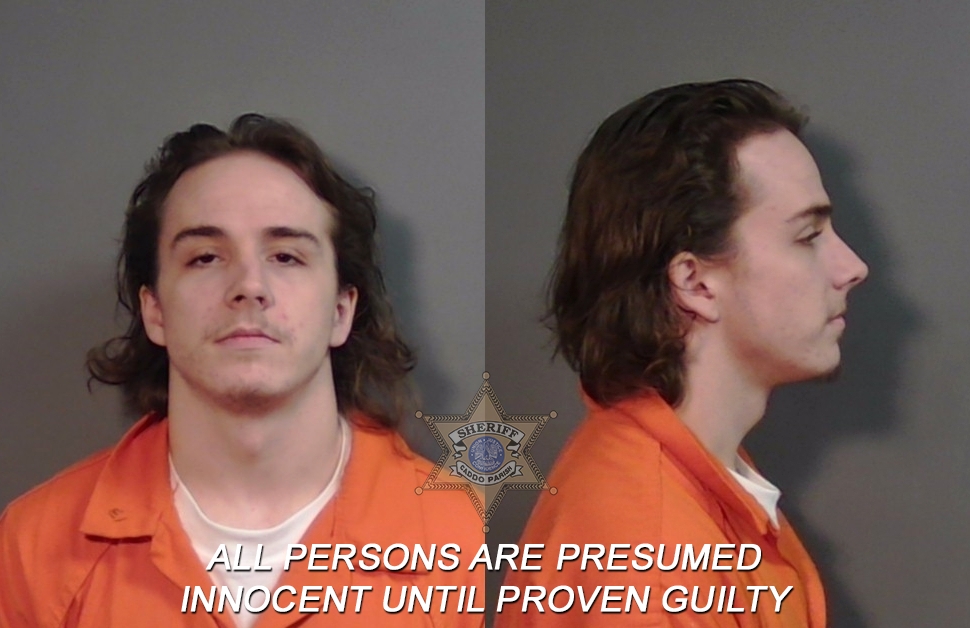 Booking photo of Cameron Michael Kelly