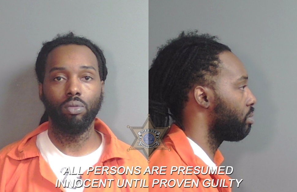 Terek Omar Jackson booking photo