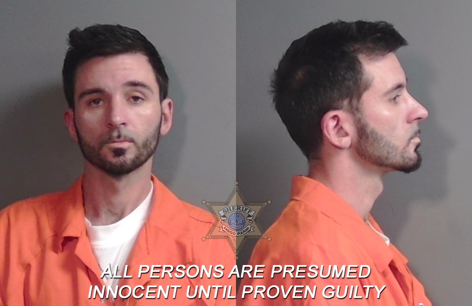 Booking photo of Jesse Allen Booth