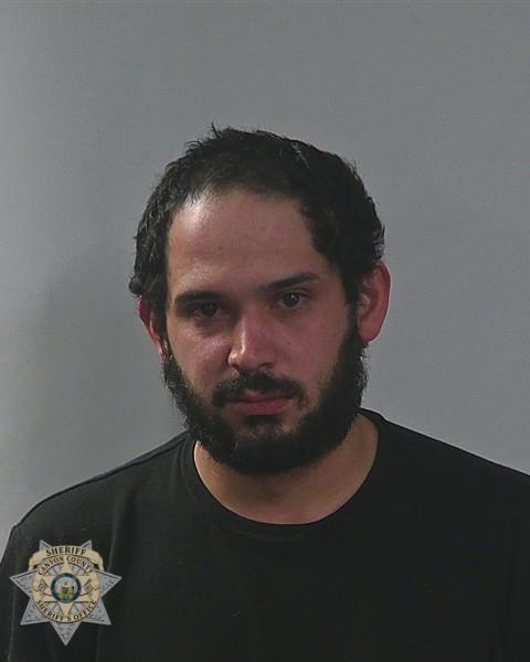 Booking photo of Nicolas Leonardo Aaron Mereles