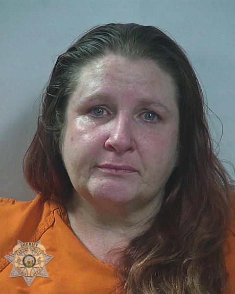 Booking photo of Amanda Sue Orahood