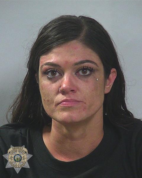 Booking photo of Haleigh Marie Lee-aebischer
