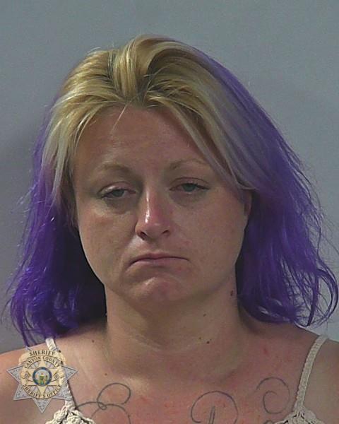 Booking photo of Brittany Rae Thayer