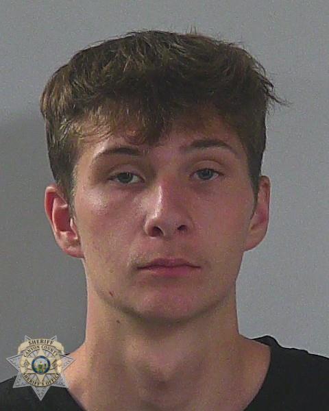 Booking photo of Gavin Nathaniel Jake Saari