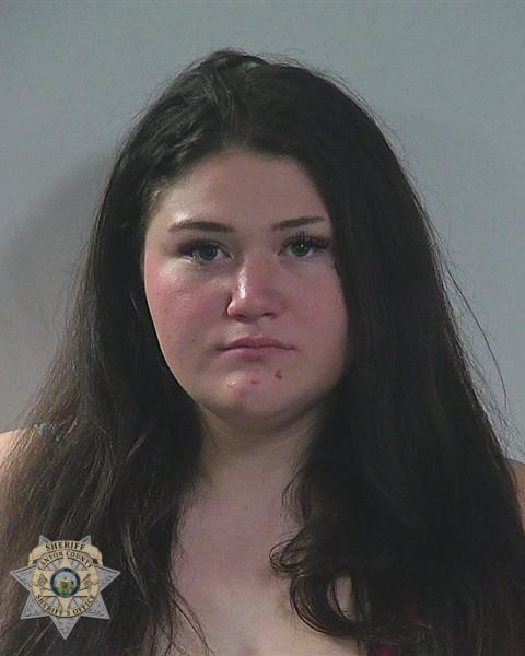 Booking photo of Arhea Darlene Wilken