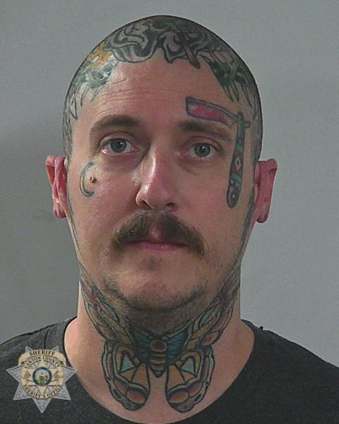 Booking photo of Daniel Phillip Thornburg