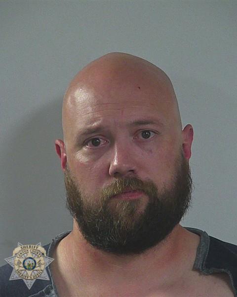 Booking photo of Brandon Michael Hart