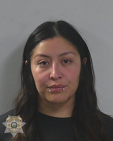 Booking photo of Erandi Zavala Cacari