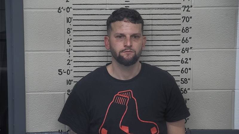 Booking photo of John Hall