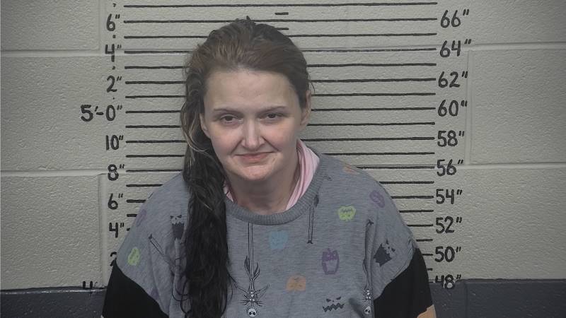 Booking photo of Laci Fraley