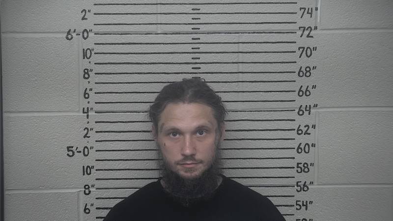 Booking photo of Kaleb Treadway