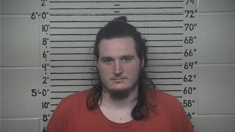 Booking photo of Levi Draucker