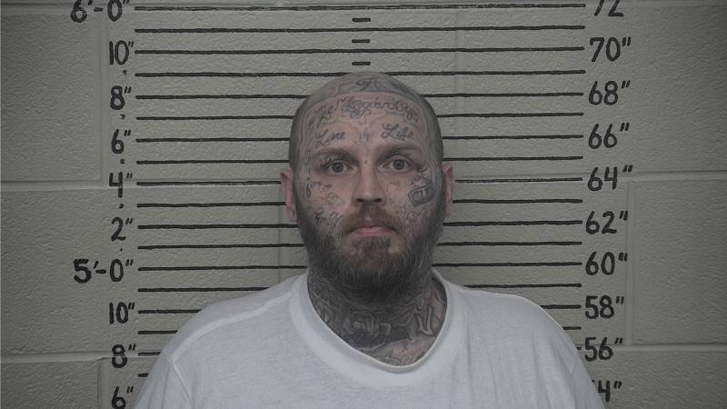 Booking photo of Harold Thompson